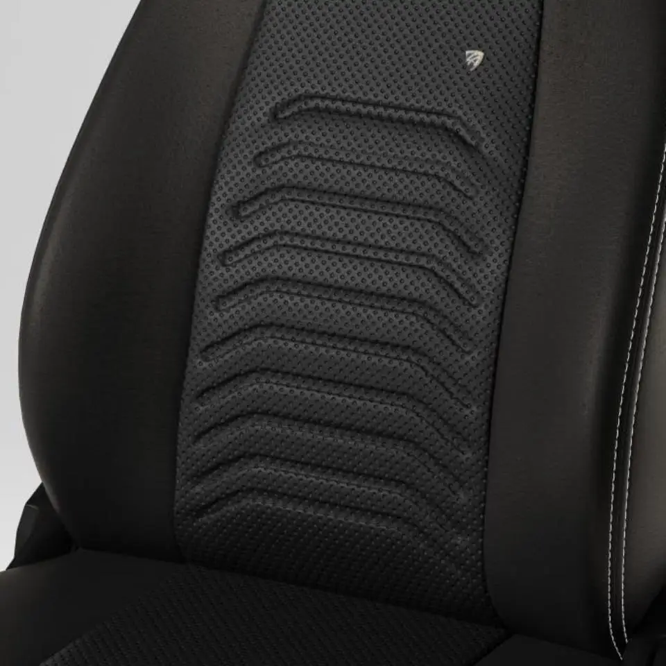 Для Ford Focus 3 2011-2020 Ambiente/Trend Комплект модельных авточеълов из экокожи [Модель Денвер]
