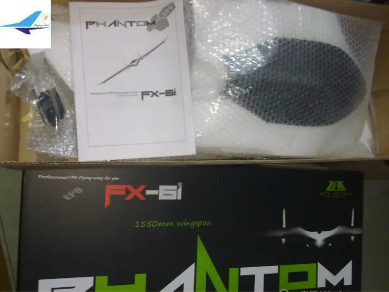 Радиоуправляемая модель самолета FX-61 Phantom FPV 1,55 м epo air frame самолет хобби аксессуары