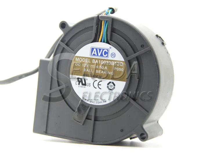 Для AVC BA10033B12G P050 9733 DC 12 В 4.5A супер яростный воздуходувка осушитель воздуха вытяжной вентилятор