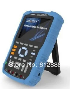 Пункт siglent shs806 60 мГц 1gs/с портативный цифровой осциллограф 2 мб глубина памяти