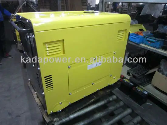 Бестселлер! POWERGEN с воздушным охлаждением портативный дизельный генератор 5 кВт