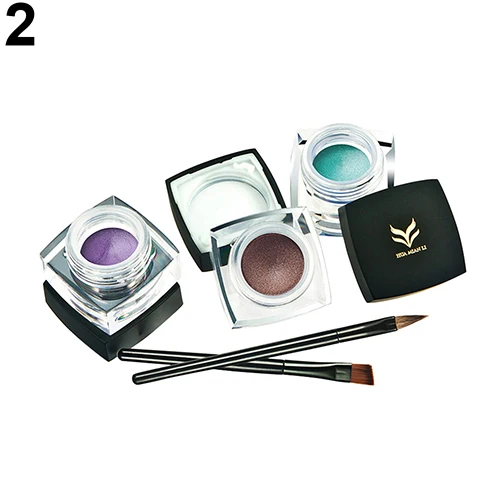 3 Pcs/Set Long Lasting Cosmetic Eyeliner Bright Makeup Eyeshadow | Красота и здоровье