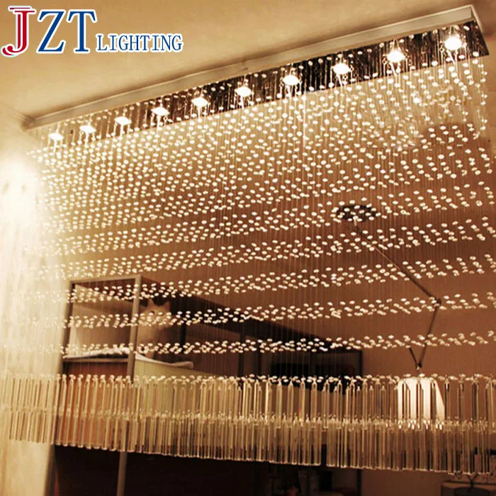 М Освещение Современная мода прямоугольник подчеркивает перегородку лампы