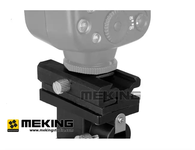 Meking Flash Hot Shoe Speedlite крепление для зонта держатель Поворотный Светильник Кронштейн B для триггера Горячий башмак вспышка