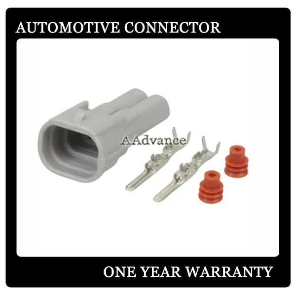 Пластиковый Штекерный разъем топливного инжектора Denso С штифтами и уплотнениями
