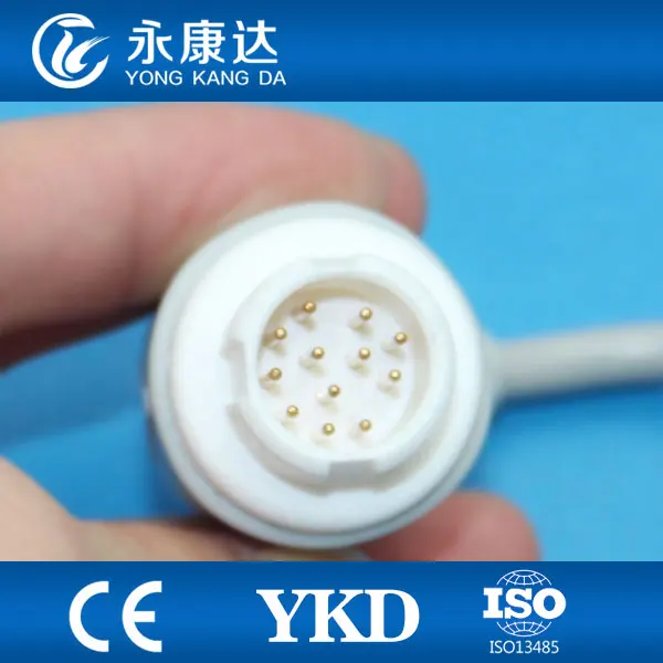 Compatoble для HP MP30 IEC клип пять свинцовых ЭКГ кабеля и проводов 12 контактов|ecg trunk