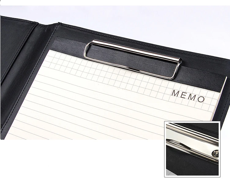 Письмо Размеры A4 из искусственной кожи папка для документов с помощью блокнота &
