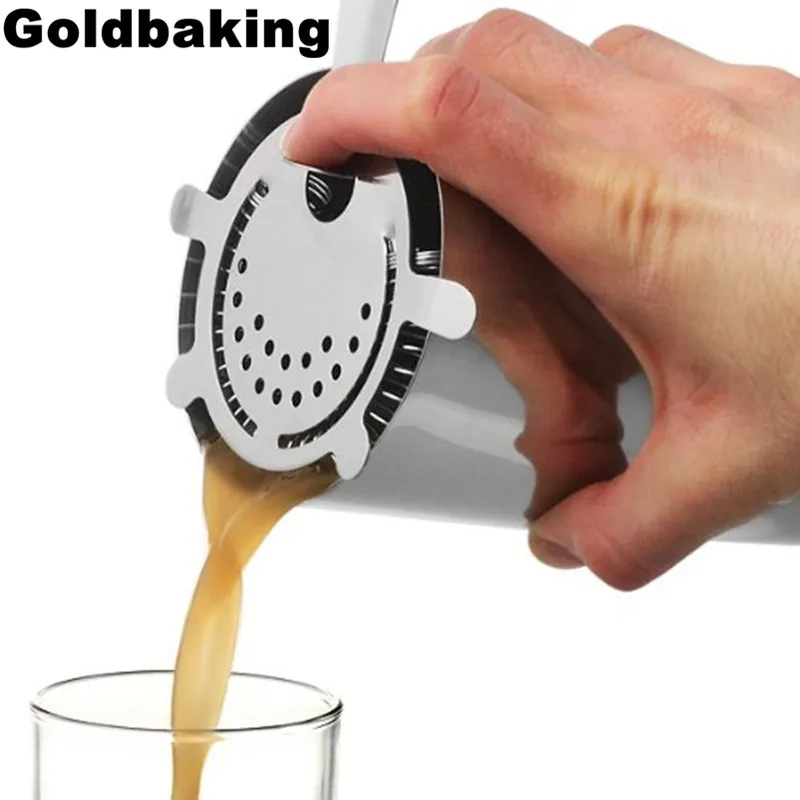 4 зубчатый фильтр из нержавеющей стали ситечко для коктейлей|cocktail strainer|bar