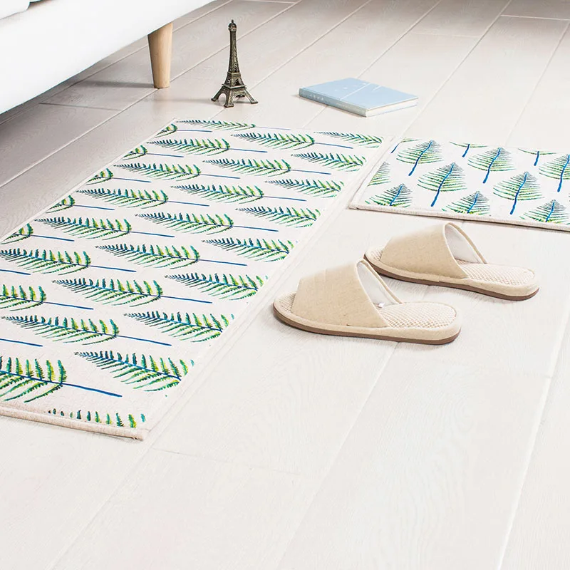 Оптовая продажа творческие садовые цветы и простой двери Коврики абсорбент S