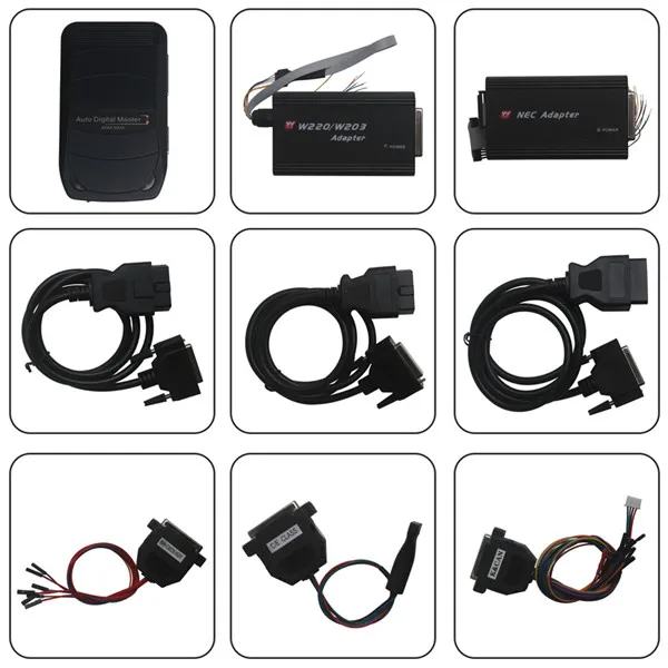 Yanhua ADM-300A цифровой мастер SMDS III ECU Инструмент программирования с 450 жетонами обновление онлайн
