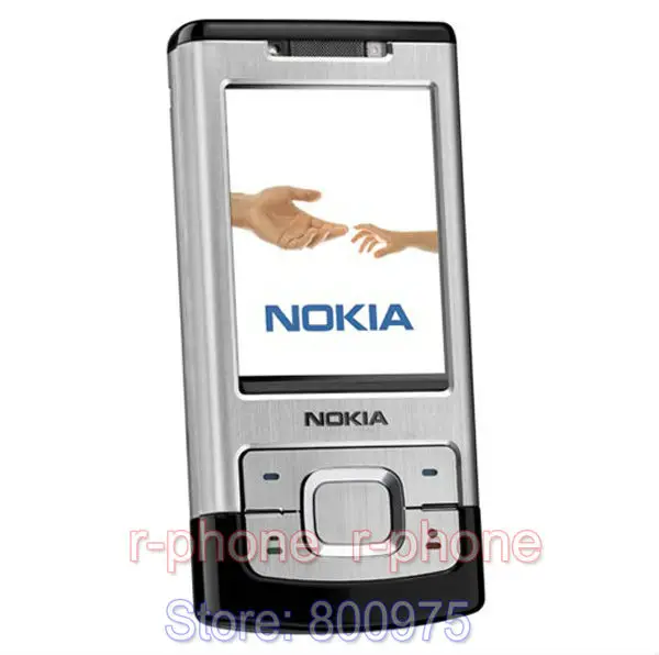 Nokia 6500 слайдер 6500s мобильный телефон Восстановленный разблокированный 3g смартфон один год гарантии