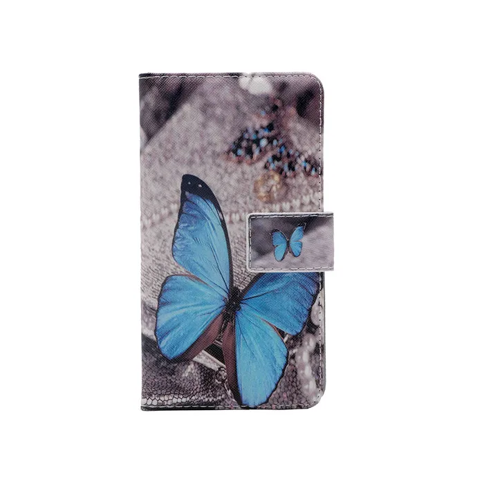 New Item For Elephone p5000 Phone Case Universal 4.5&quot Cover Flip Folio Stand PU Leather Printed With Card Holder K1 |