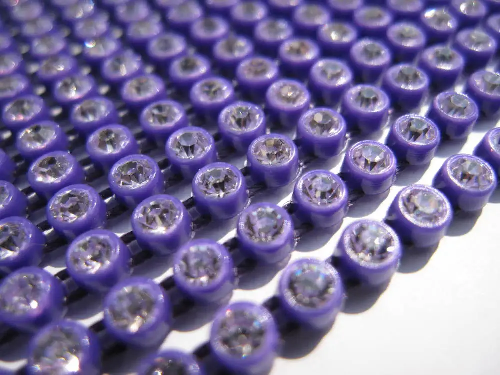 SS8 Plastic Crystal Rhinestone Banding Jewellery Making Accessories 10Yards/lot Crystal Rhinestone Banding Trim AM TAIDIAN