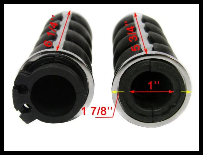 Хромированная " рукоятка для Honda Shadow 600 750 1100 VTX 1300 1800 GL 1200 1500