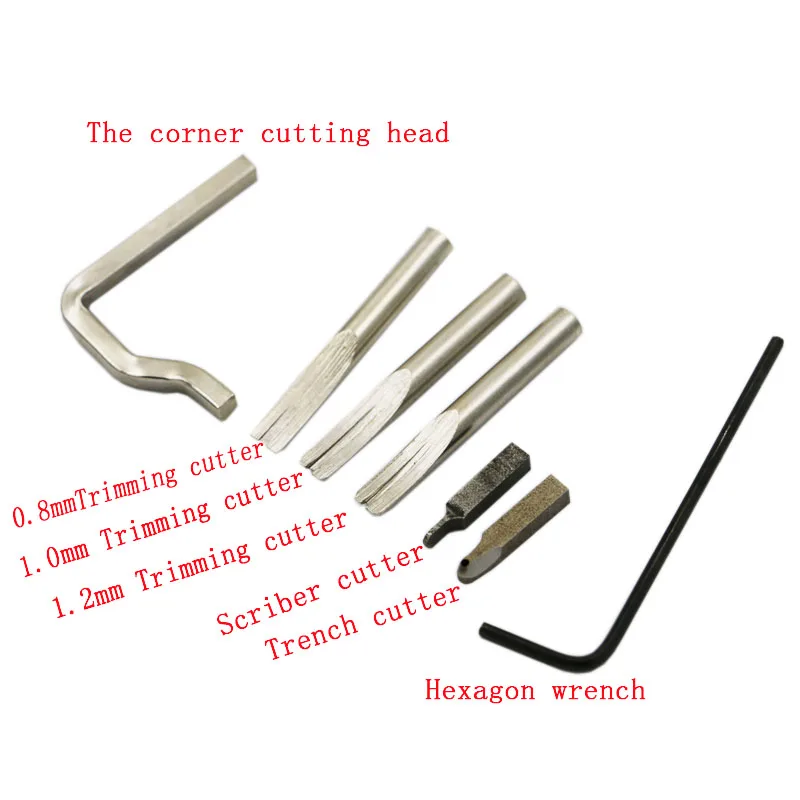 1 Set 5 in Pro Leather Craft Adjustable Stitching and Groover Crease Hand Tool | Инструменты
