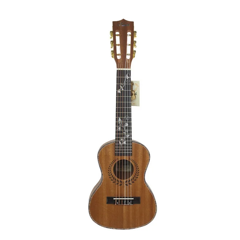 28 &quotKasch MGH 26 Сапеле гитара укулеле концерт Wood инструмент мини ручной работы +