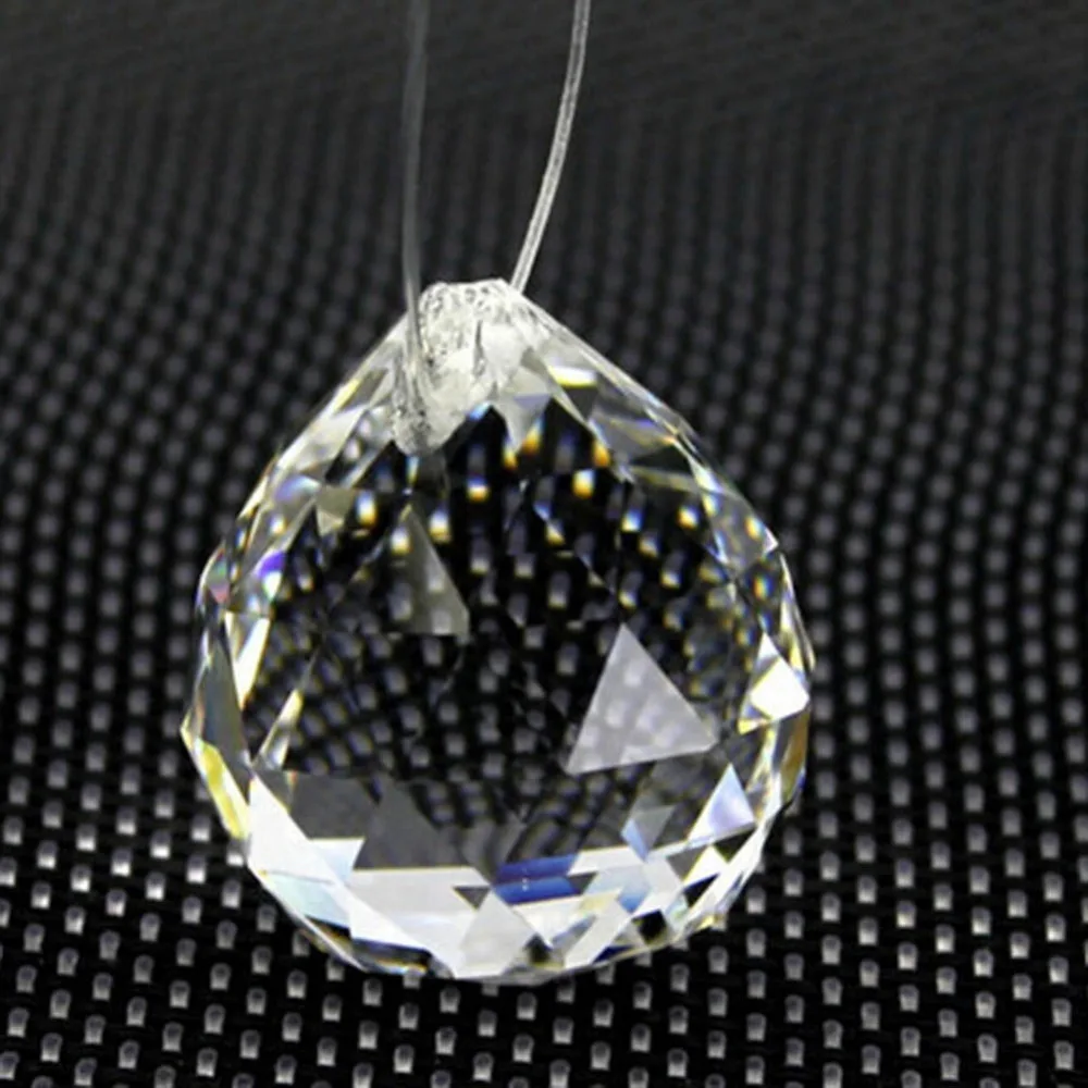 1 шт. Горячая мода хрустальный стеклянный шар кулон для женщин Прямая поставка |
