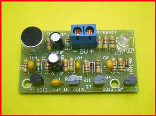 Бесплатная доставка! Чувствительный/светодиодный LED / beat bistable switch diy