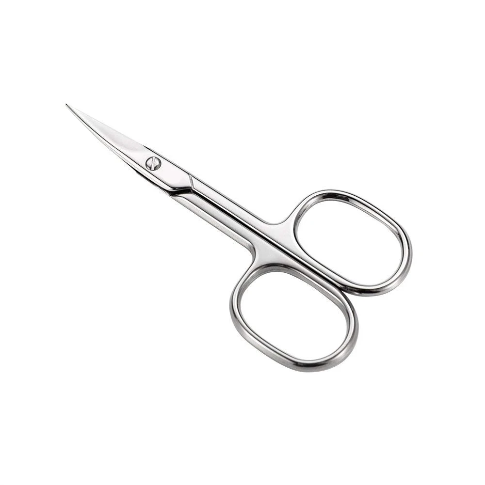 Eyelashes Nose Hair Scissors Beard Eyebrow Trimmer Stainless Steel Thread Medical Sharpness Small | Красота и здоровье