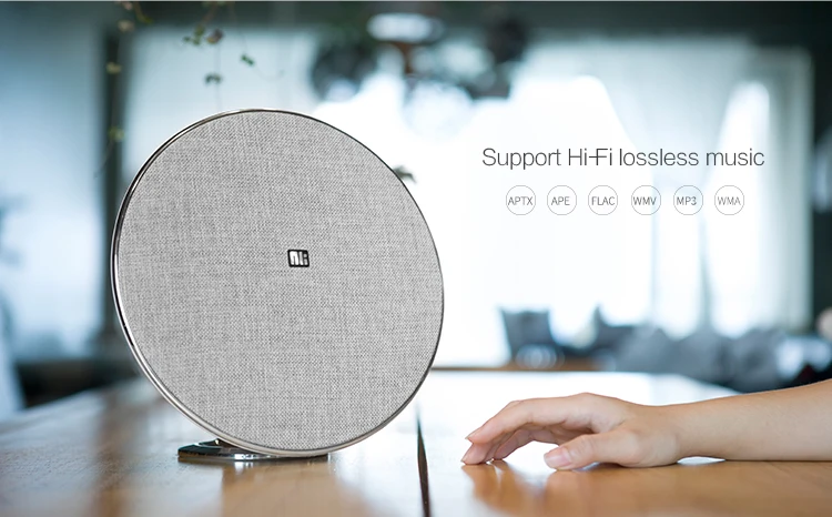 Home Speaker Grey NILLKIN уютный MC5 Bluetooth 4.0 Динамик музыка объемного бас Динамик Music Box Подходит для мобильного телефона ТВ ноутбук для Xiaomi дома - Цвет: Home Speaker Grey