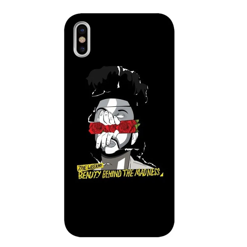2018 новые выходные дни Starboy Pop Singer Мягкий силиконовый чехол из ТПУ для Iphone x XR MAX XS 8
