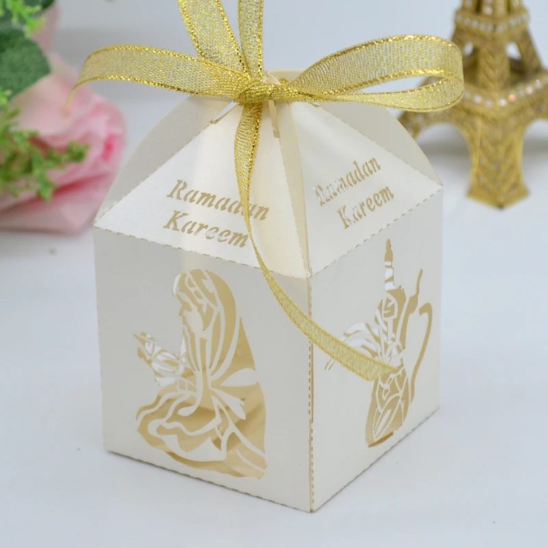 Оптовая продажа 2019 новый продукт eid mubarak Декор лазерная резка муслиновая молитва