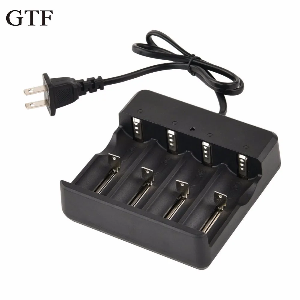 Зарядное устройство GTF для аккумуляторов с четырьмя независимыми слотами