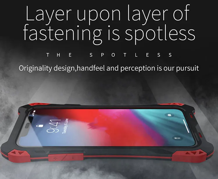 Металлический чехол для iPhone 11 Pro Max чехол противоударный алюминиевый Gorilla glass Siliocne Твердый защитный чехол для iPhone X чехол для Max XR