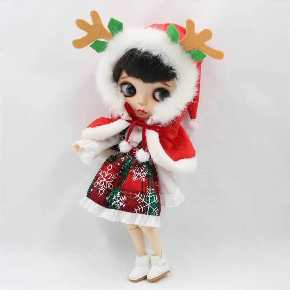 Ледяной DBS Blyth кукла ледяной bjd Рождественский костюм зимняя одежда