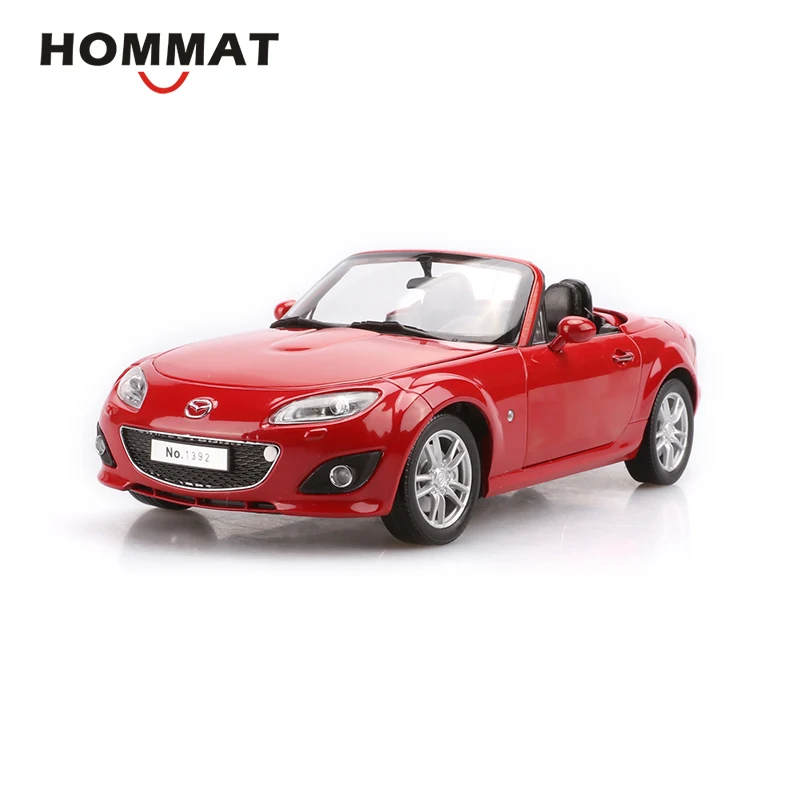 Домашний коврик имитация 1:18 весы Mazda MX 5 Cabriolet из сплава литая под давлением модель