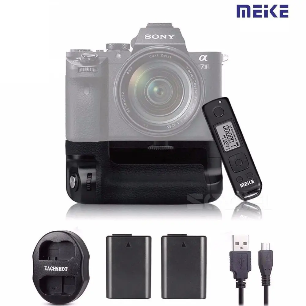 Встроенная беспроводная ручка для аккумулятора MK A7II Pro 2 4g Sony A7 II A7R as VG C2EM с набором