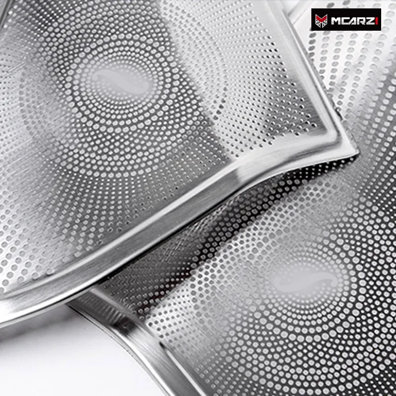 2 шт. декоративные аксессуары из нержавеющей стали для отделки салона автомобиля