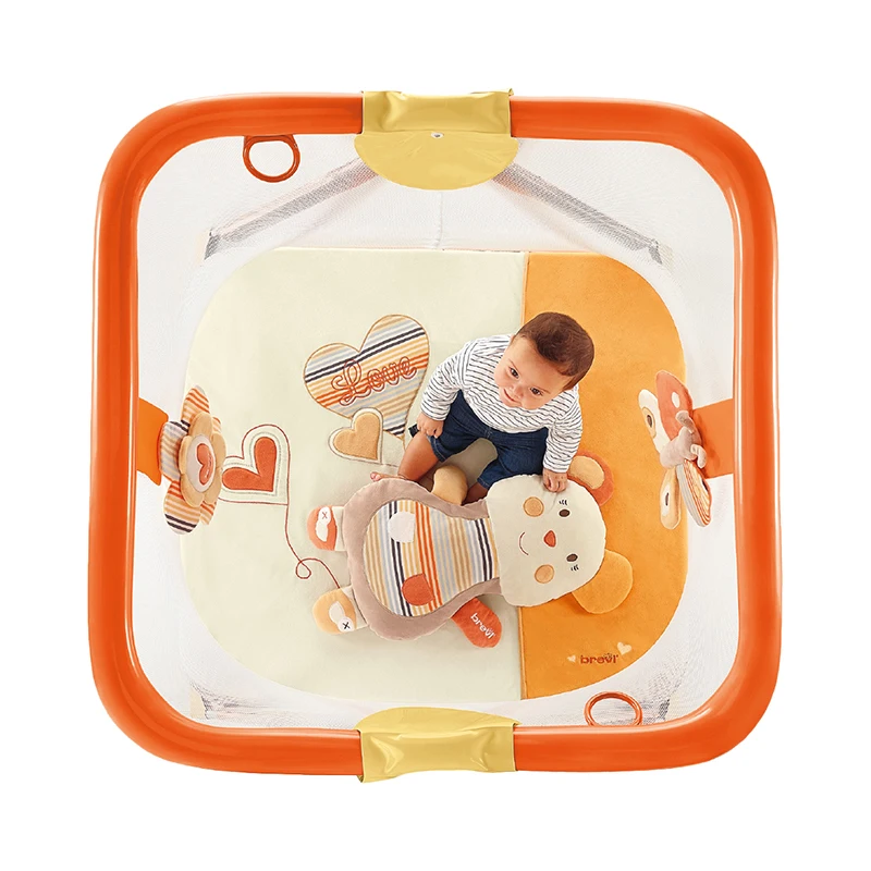 Манеж Brevi Soft & Play Love Natural|Детские манежи| |