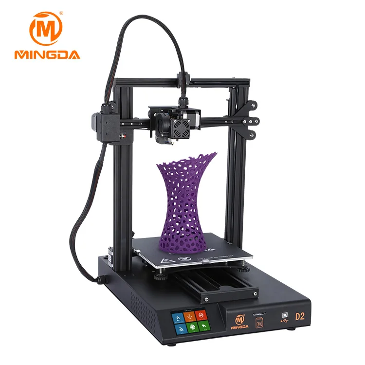Двойные винты Z-Axis D2 MINGDA Настольный 3D-принтер по самой низкой цене для продвижения