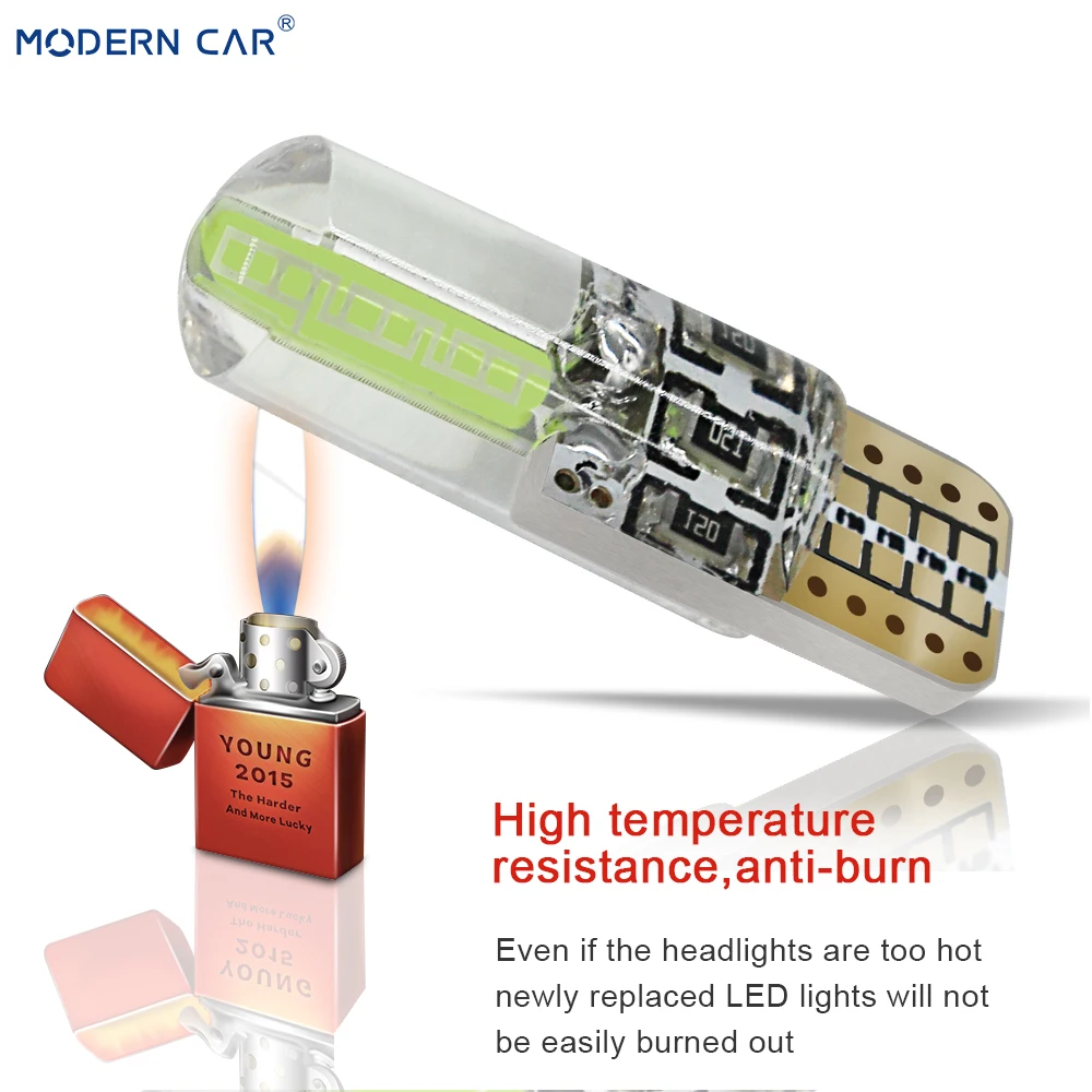 Современный автомобиль Новое поступление T10 светодиодный лампы W5W COB 2 s кварцевая