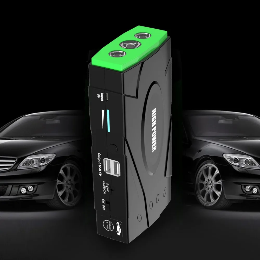 Высокая мощность многофункциональный автомобиль Jumper Starter аварийное 12V