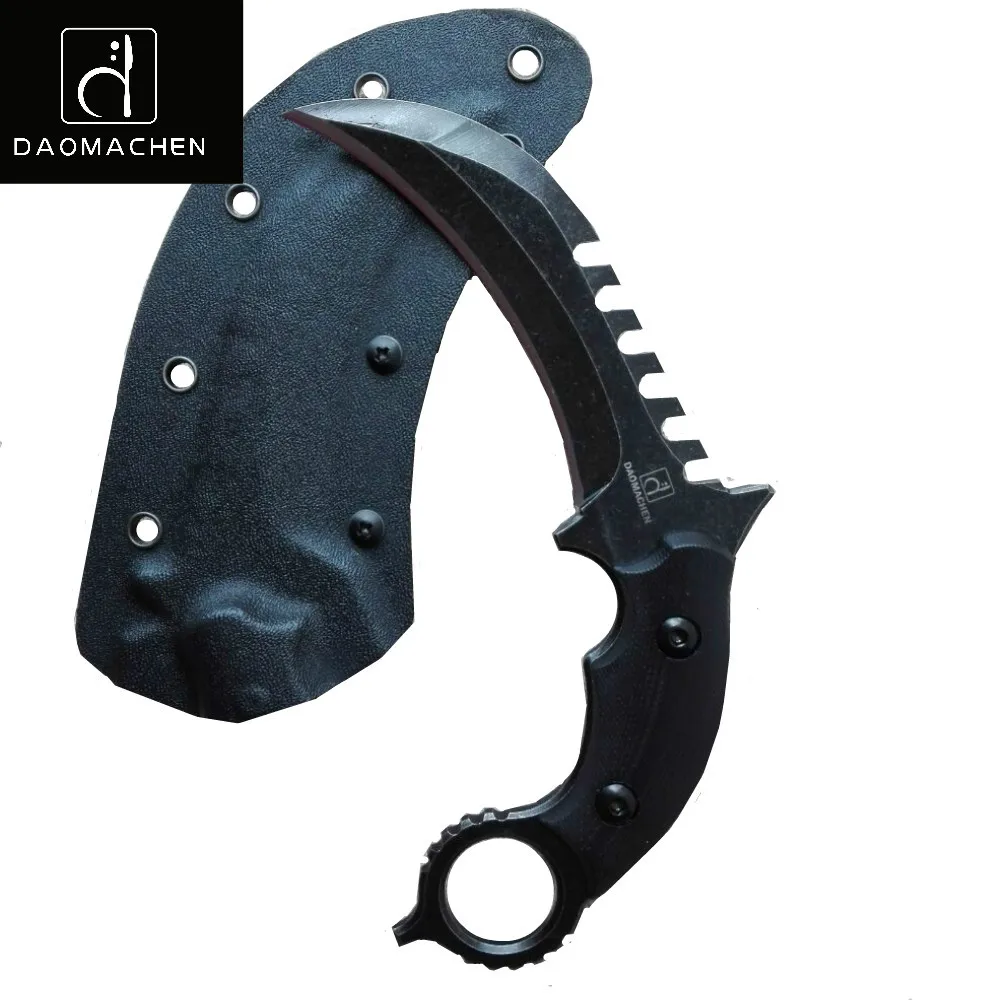 Открытый тактический нож Karambit для кемпинга выживания охотничьи ножи