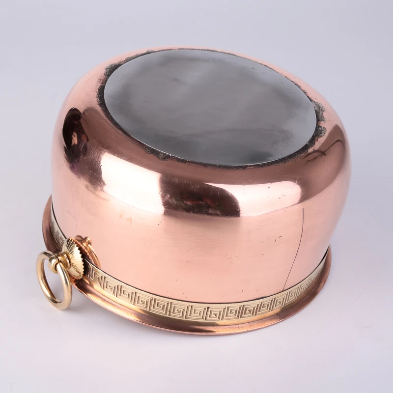 18 см одиночный чистый фиолетовый медный электромагнитная печь маленький горячий