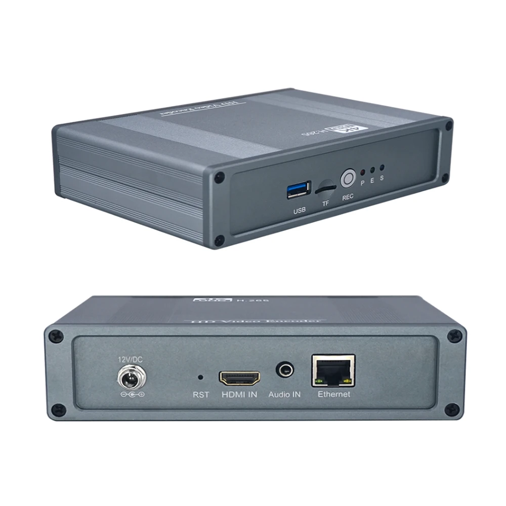 Oupree HEVC 4K Ultra HD HDMI к IP видео кодер H.265 H.264 IPTV кодировщик потоковой трансляции H265