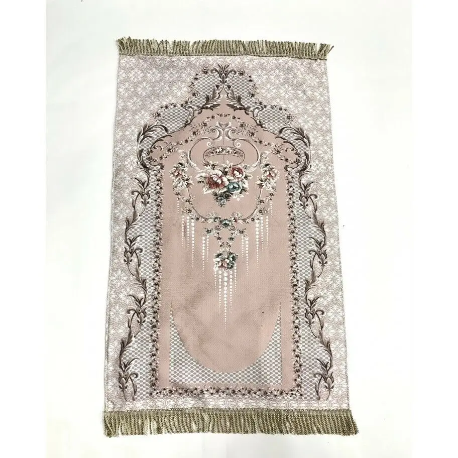 

Islamic Prayer Rug Muslim Prayer Mat JaNamaz Salat Sajadah Seccade eid gift