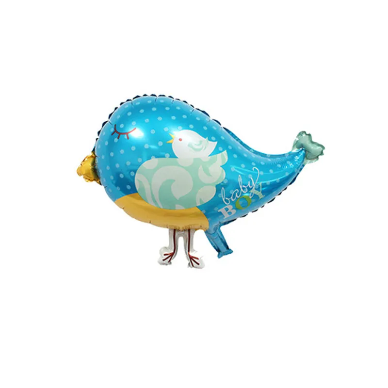 Новый 1 шт. милый мини kingfisher птица лягушка Улитка алюминиевый шар детский душ