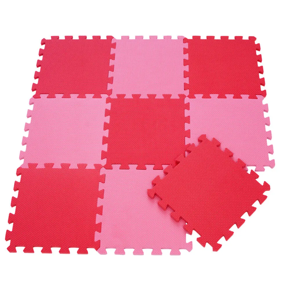 9 шт. детский коврик для ползания из пены ЭВА 2 цвета|foam baby play mats|activity matbaby mat |