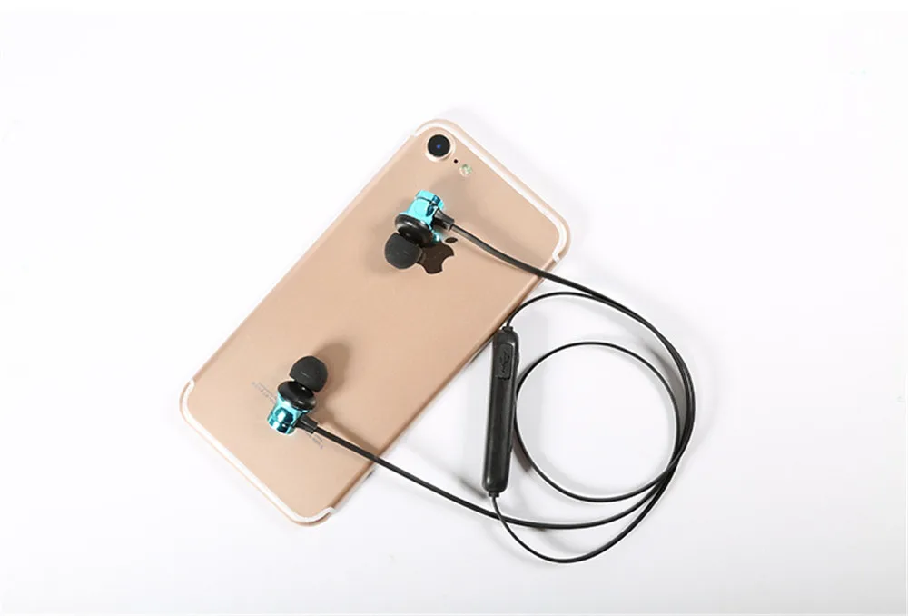 Спортивные Bluetooth наушники, беспроводные наушники, гарнитура для бега, стерео наушники с супер басами, наушники с защитой от пота, с микрофоном для мобильного телефона