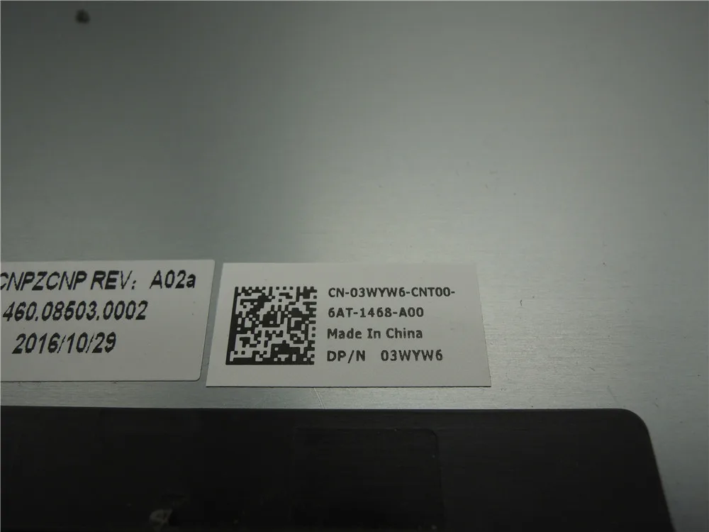Для Dell Inspiron 17 7778 серебристый ЖК-задняя крышка 03WYW6 3WYW6