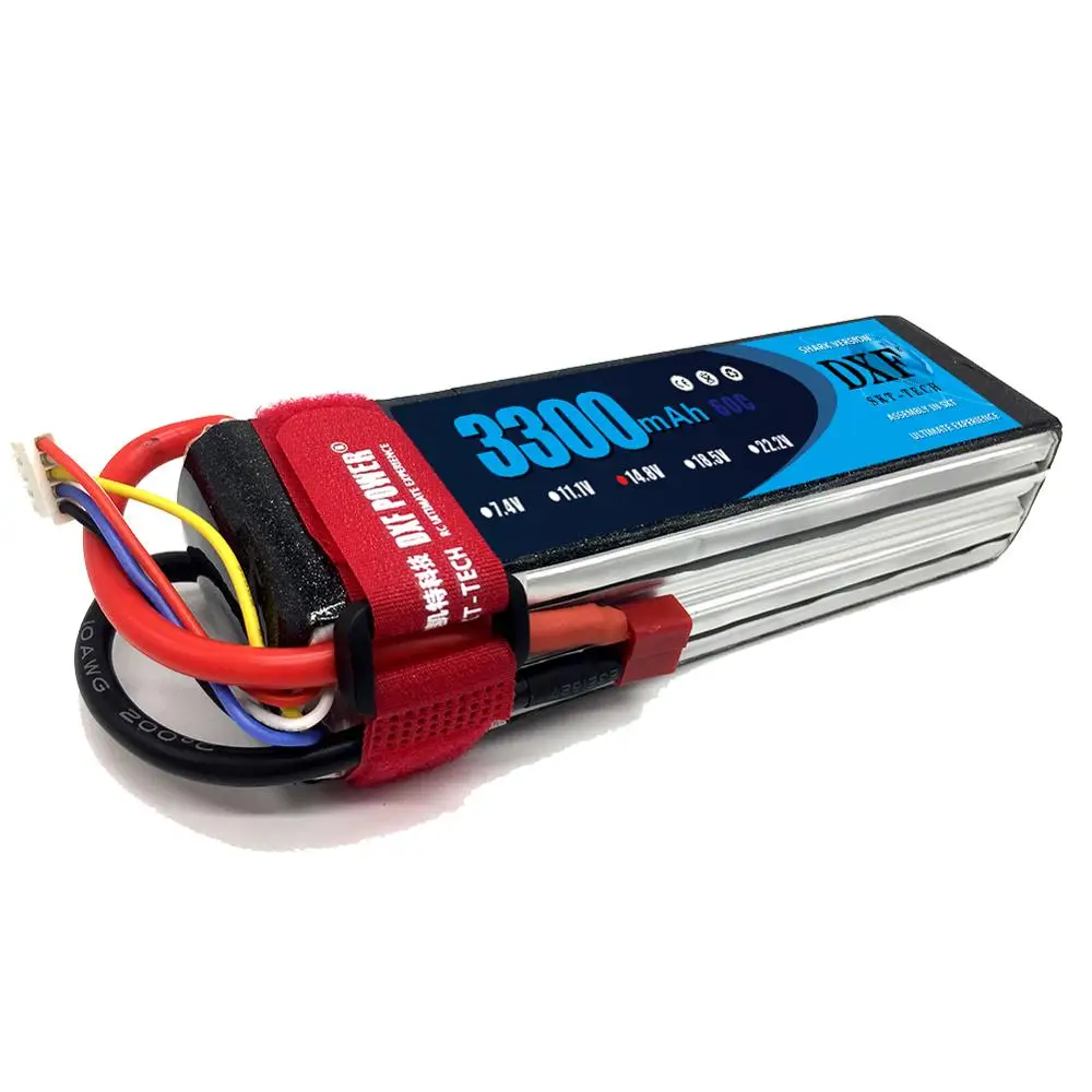 Аккумулятор для радиоуправляемых моделей 14 8 в 3300 мАч 60C MAX 120C T/XT60|lipo battery 4s|lipo