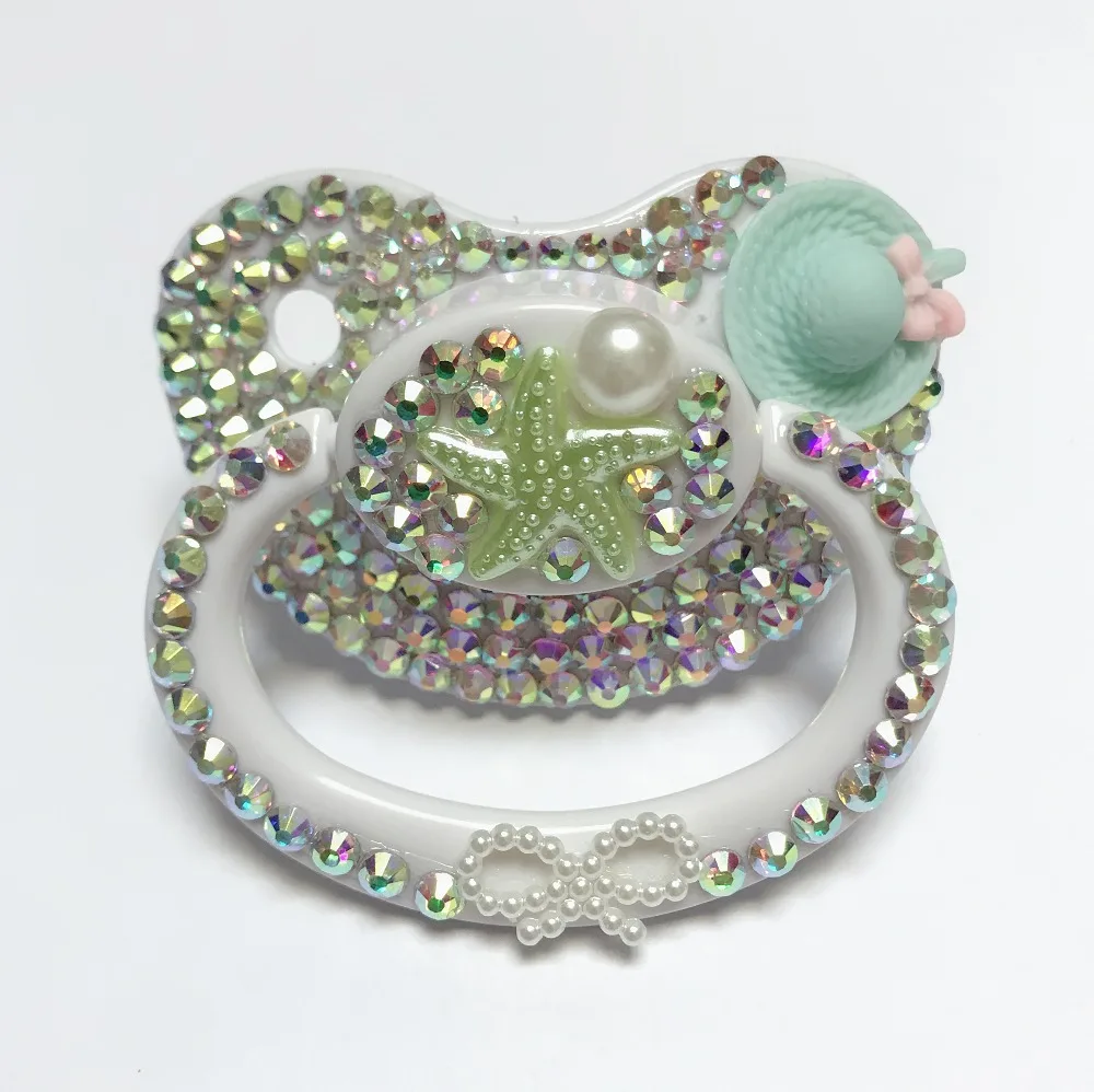 Уникальная блестящая зеленая соска MIYOCAR ручной работы для взрослых милая Соска
