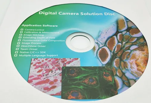 Высокочувствительный цифровой микроскоп с флуоресцентной камерой 20 МП макс. 60