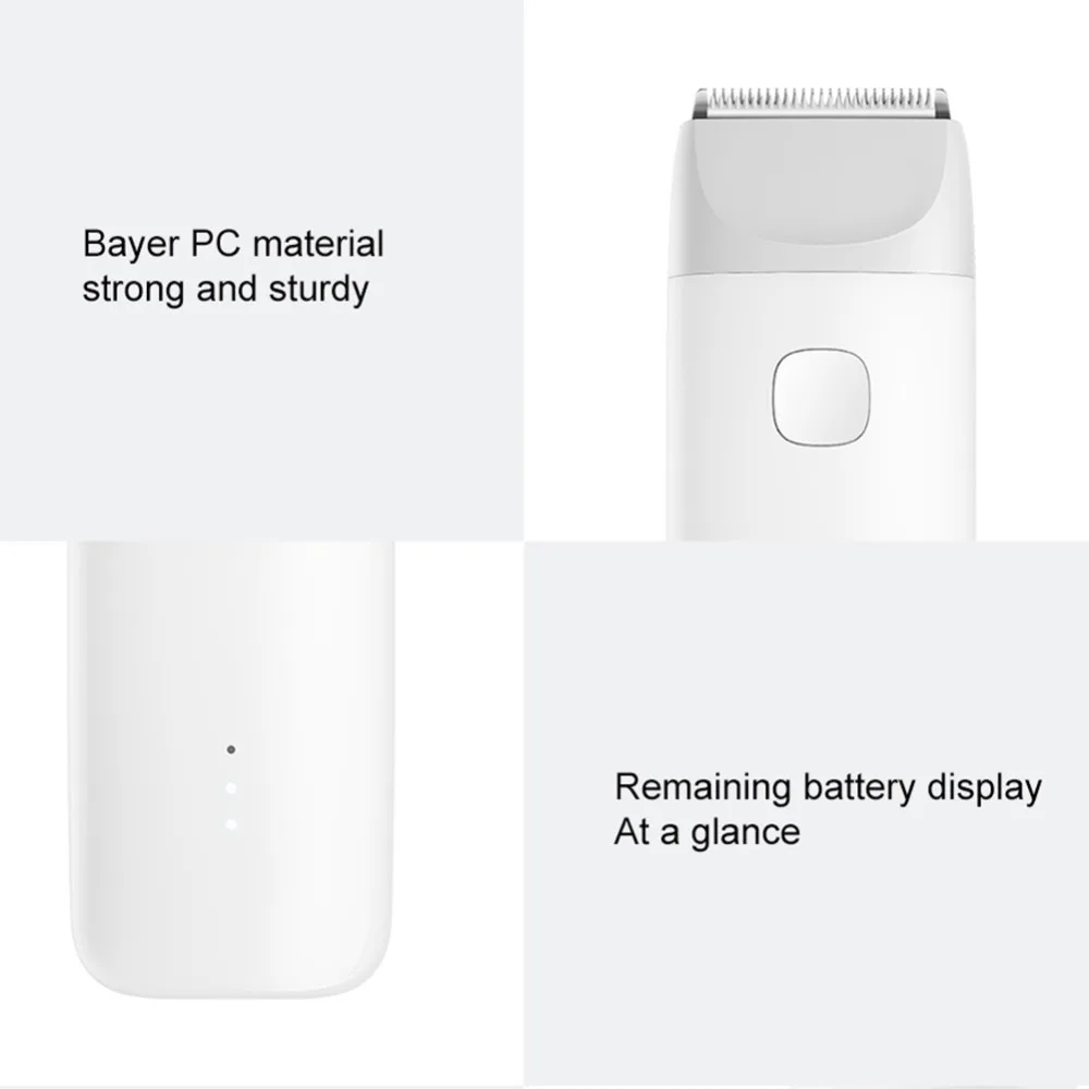 Xiaomi MiTu Детский Электрический триммер для стрижки волос Mijia Micro USB Перезаряжаемый триммер для стрижки волос Бритва Парикмахерская от Youpin