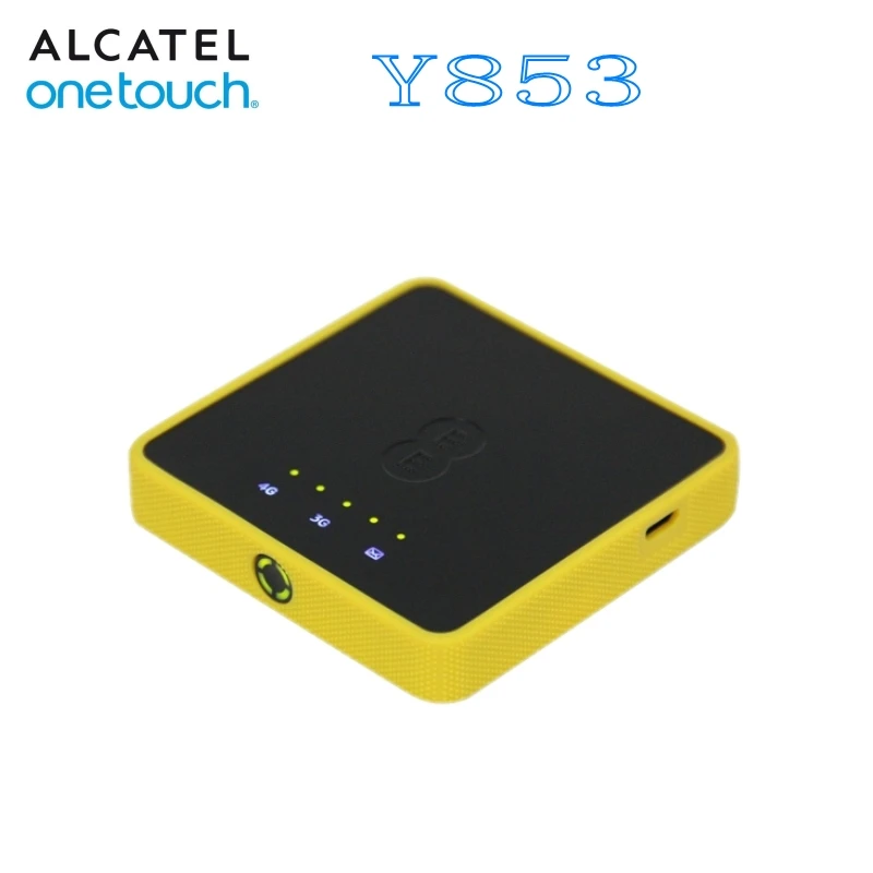 Разблокированный беспроводной роутер Alcatel Y853 100M 4G LTE FDD 800/1800/2600 МГц Карманный Wi-Fi