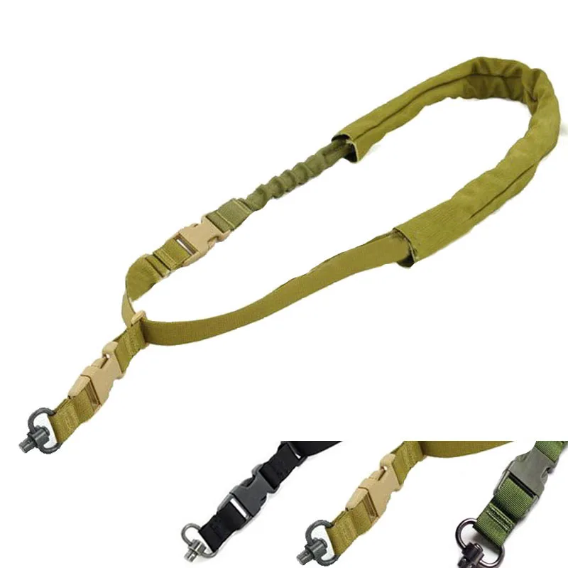 Стрельба тактическая плечевой ремень Открытый винтовка Слинг с липучкой